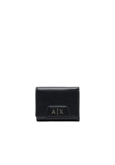 Portafoglio compatto con logo ARMANI EXCHANGE | Portafogli | XW001595 AF19892UC001